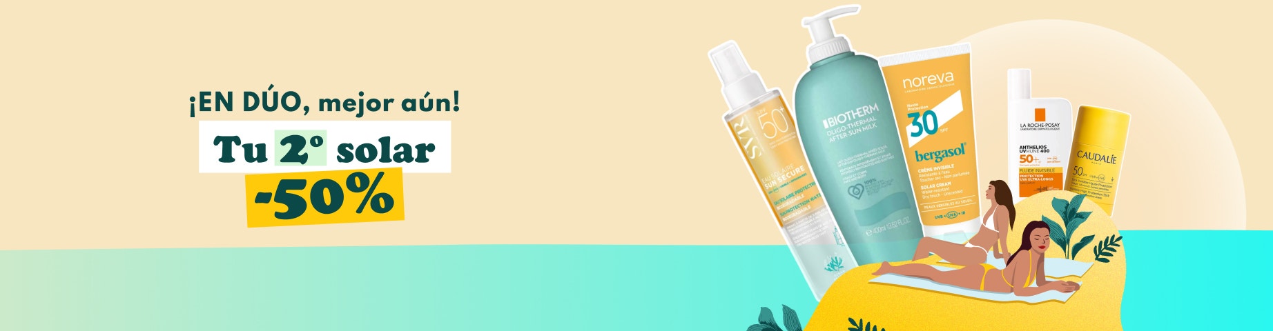 Sunny Days: compra 2, el segundo con el 20% DTO