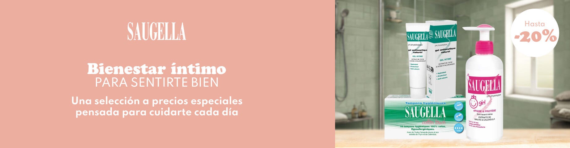 Saugella: hasta -20%