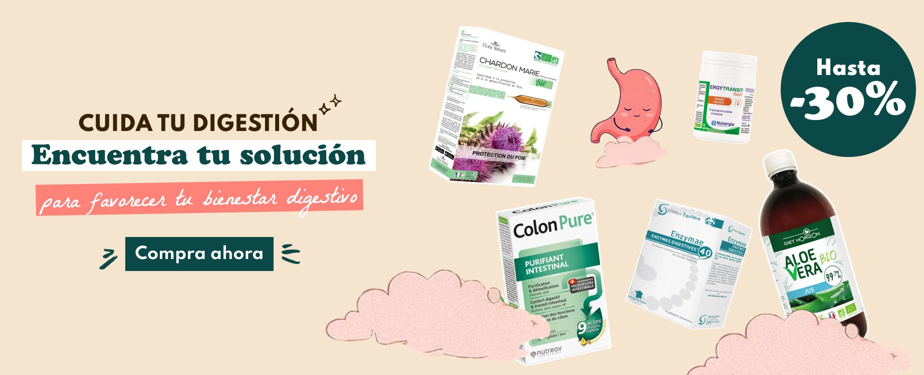 Hasta un 30% de descuento para cuidar tu bienestar intestinal