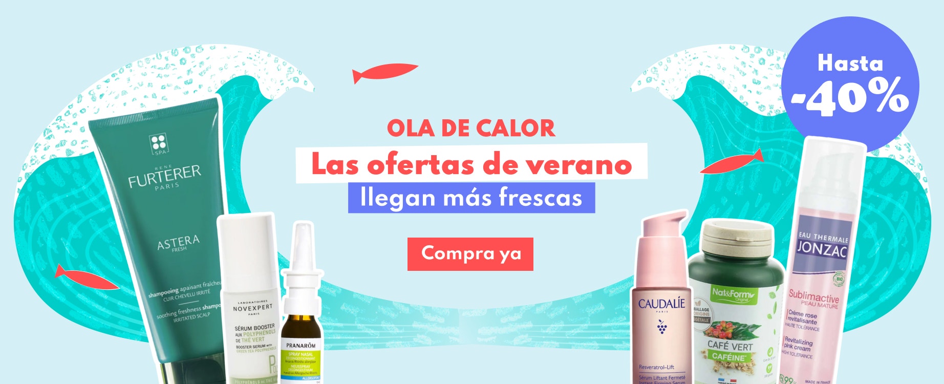 Descubre nuestras ofertas de verano con descuentos hasta -40%