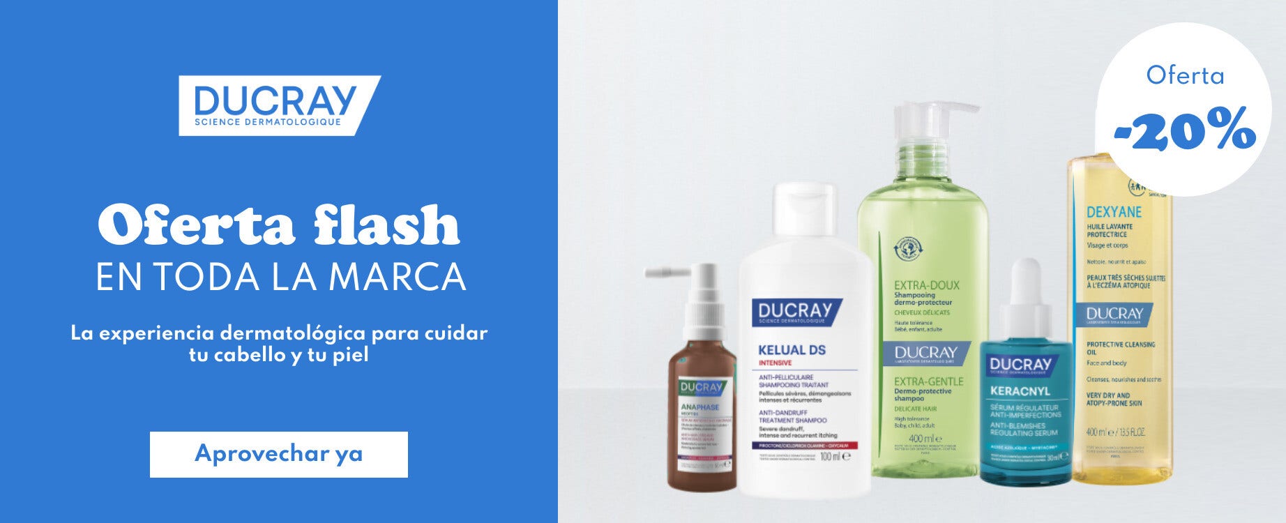 Oferta flash Ducray: ahora con -20% DTO