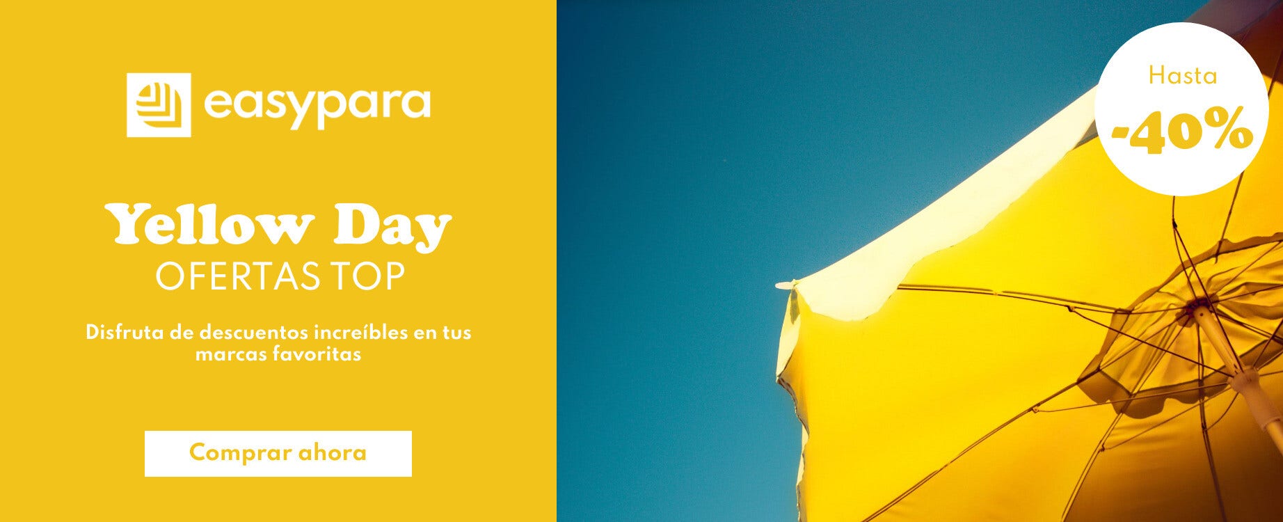Yellow Day: hasta -40%