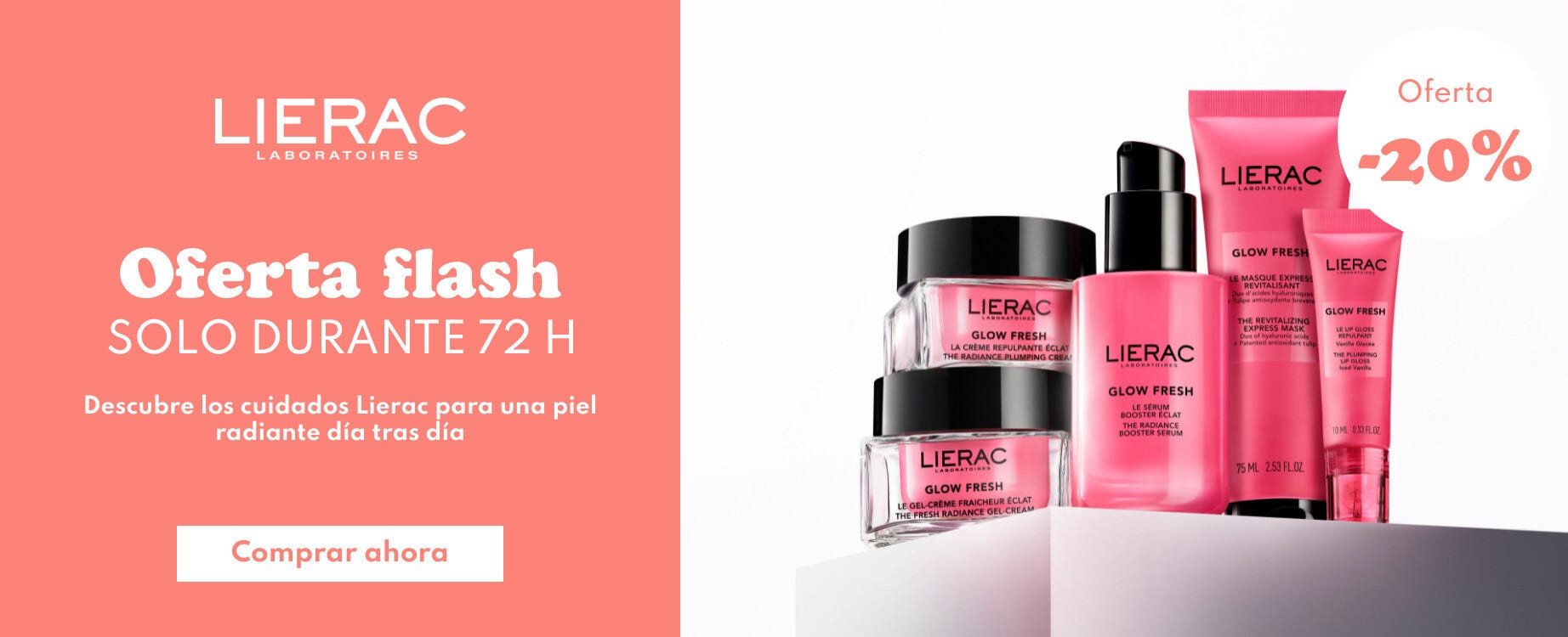 Oferta flash Lierac: 20% DTO
