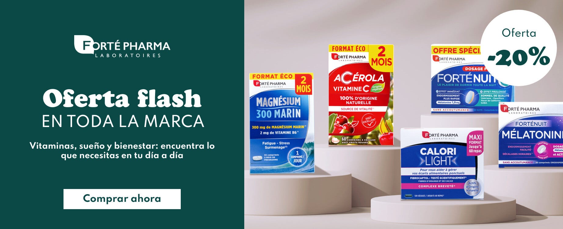 Oferta flash Forté Pharma
