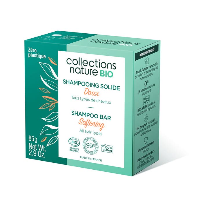 Champú sólido suave 85g Collections Nature Bio Collections Nature