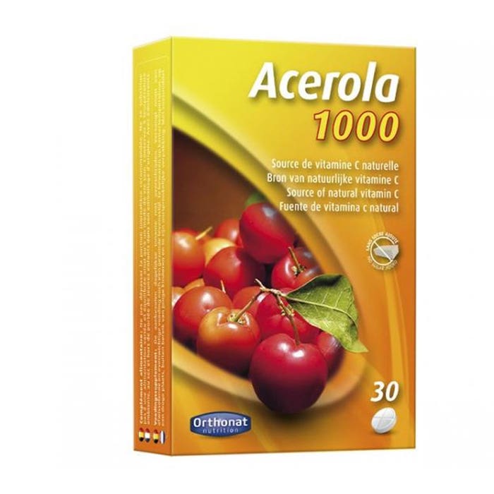 Acerola 1000 30 Comprimidos Orthonat