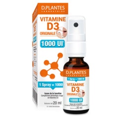 D. Plantes Original Vitamin D3 1000 IU Spray 20 ml