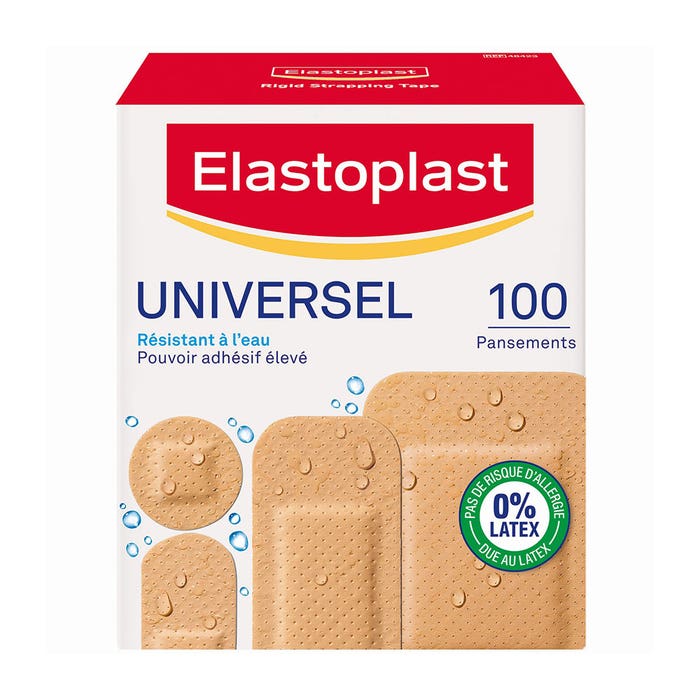 Apósitos universales - 4 tamaños Universel 0% Latex Elastoplast