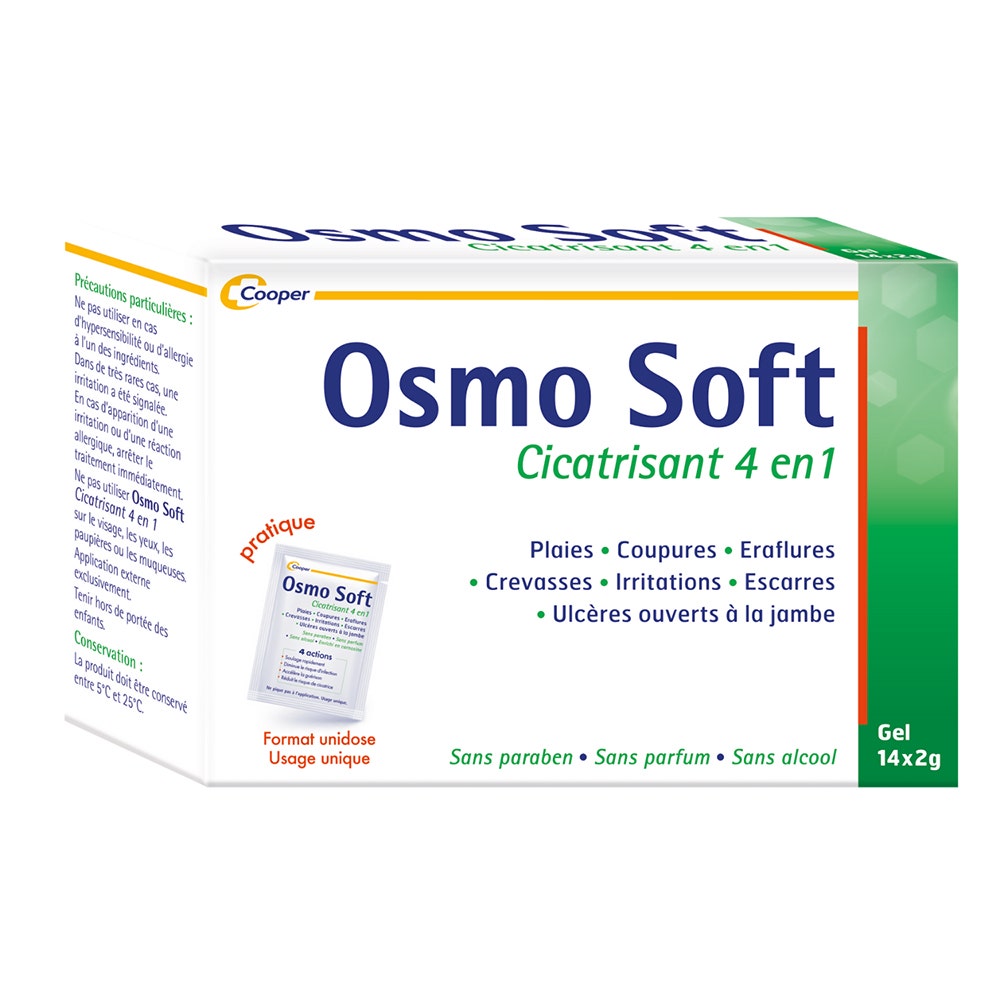 Osmo Soft Cicatrisant 4en1 unidosis x14