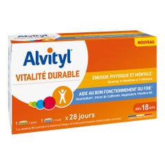 Alvityl Vitalidad duradera - Energía física y mental x28 comprimidos
