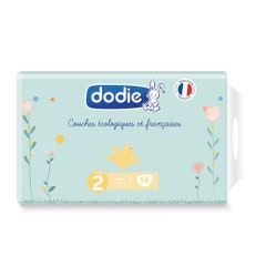 Dodie Pañales ecológicos franceses Talla 2 Taille 2 x56