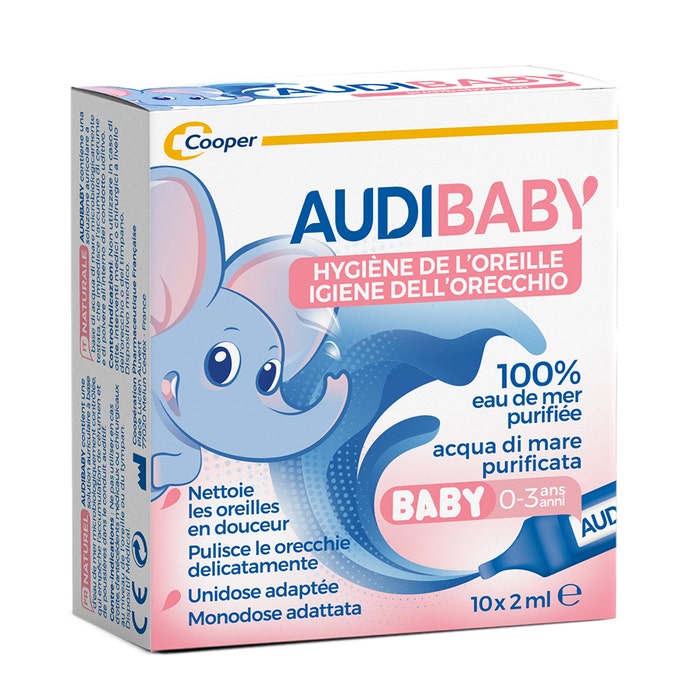 Audispray Audi Baby Higiene Del Oido 10x2ml 10x2ml