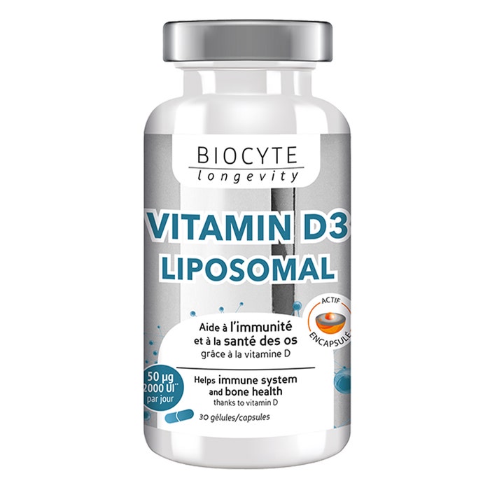 Biocyte Vitamina D Liposomal 30 Cápsulas