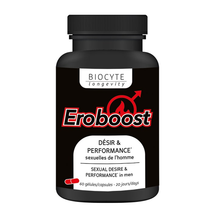Biocyte Eroboost Para El Hombre 60 Capsulas