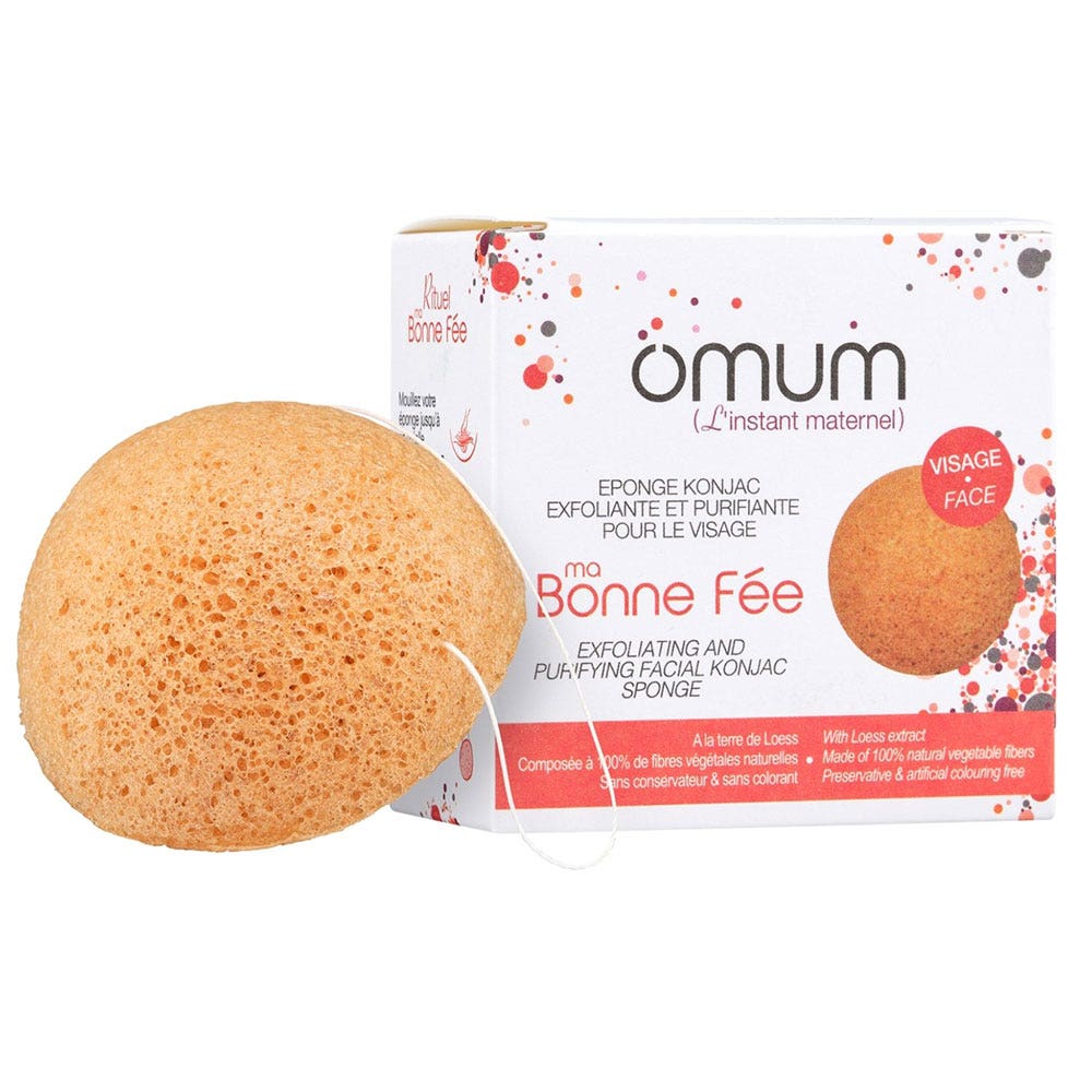 Omum Esponja Konjac Facial Ma Bonne Fee