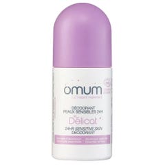 Omum Le Delicat desodorante roll-on 24h pieles sensibles 50ml
