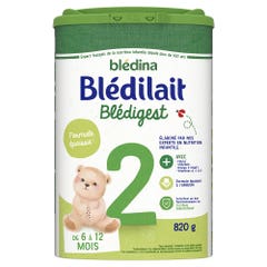 Blédina Blédilait Blédigest 2ª edad 6 a 12 meses 820g Blédina 820g