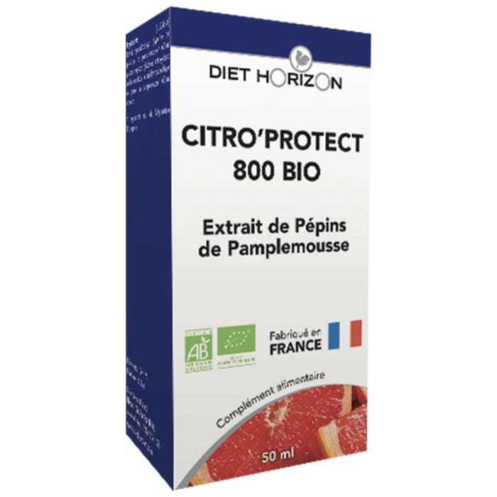 Diet Horizon Citro'protect 800 Extracto de semilla de pomelo ecológico 50 ml