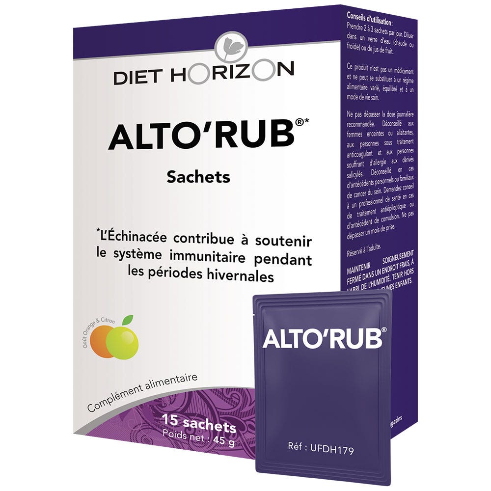 Diet Horizon Alto'rub 15 sobres