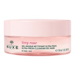 Nuxe Very rose Gel mascarilla limpiadora ultra fresca 150ml