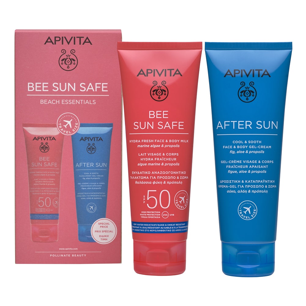 Apivita Bee Sun Safe Cofre los imprescindibles para la playa