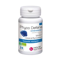 Natural Nutrition Phyco Defens BIO 24 cápsulas