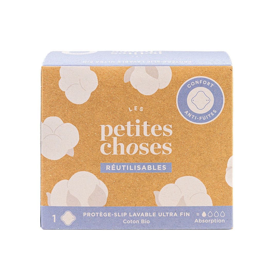Les Petites Choses Slip lavable de algodón ecológico x1