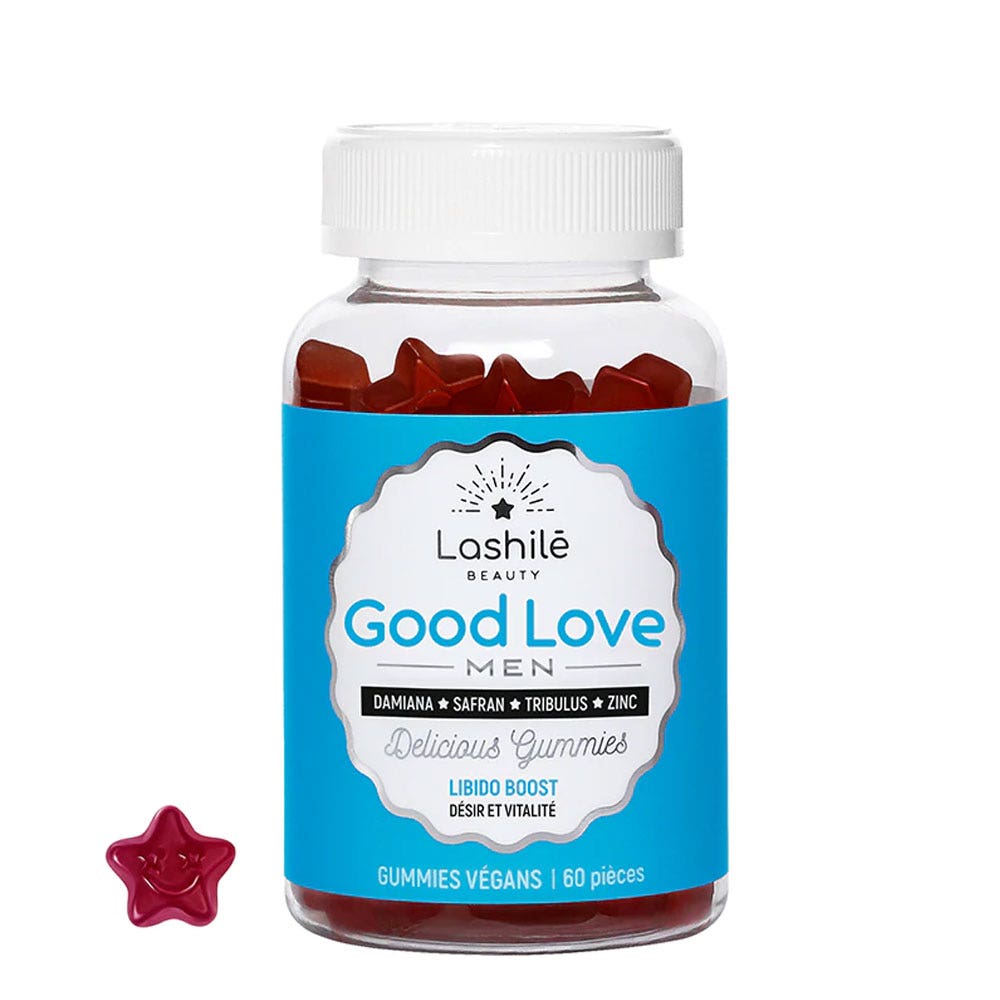 Lashilé Beauty Buen Amor Aumento de la Libido Para hombres 60 gominolas
