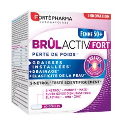 Forté Pharma BrulActiv Fort Mujer 50+ Fort 60 gélules