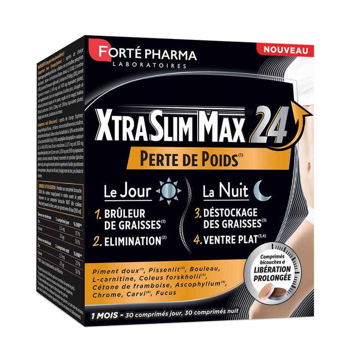Forté Pharma XtraSlim Max XtraSlim Max 24 60 comprimés