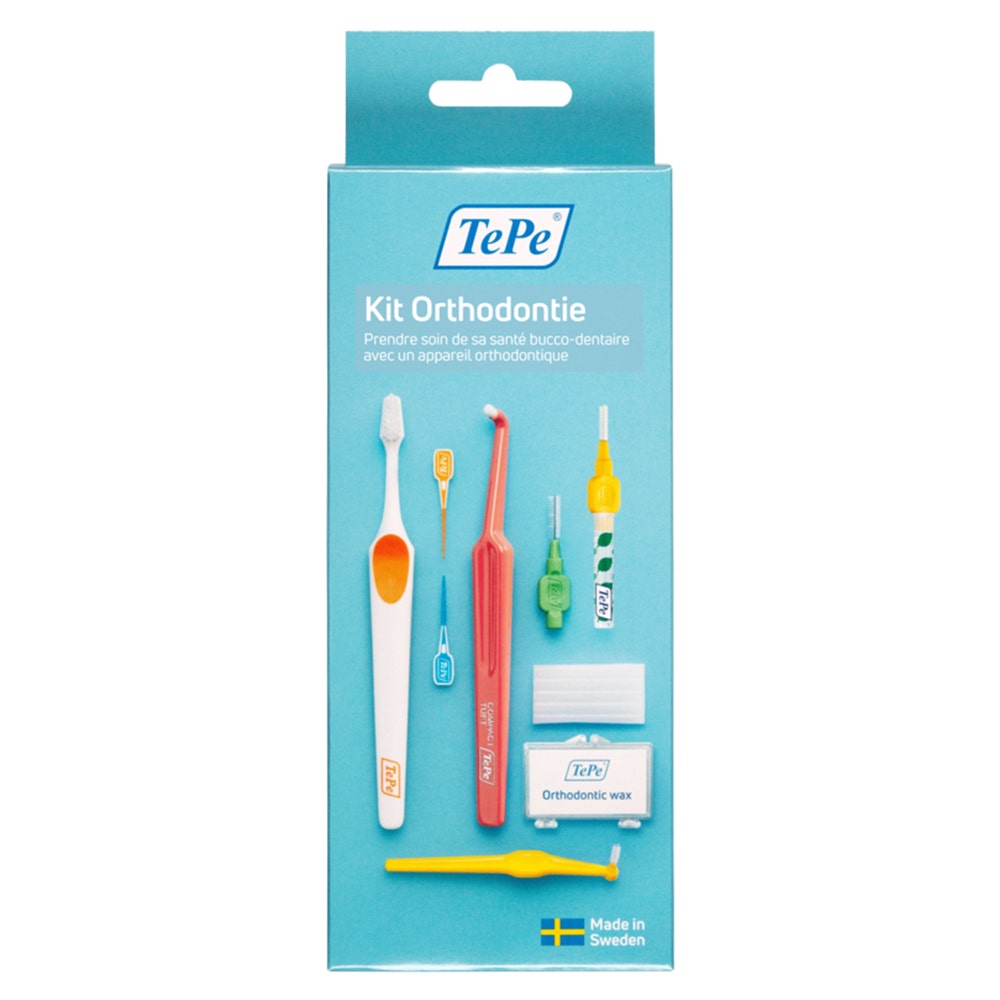 TePe Kit de ortodoncia