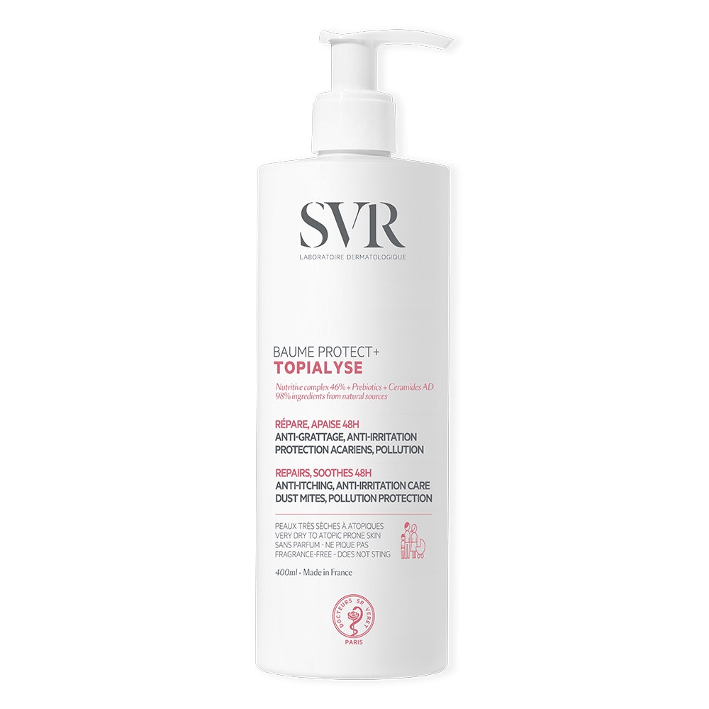 Svr Topialyse Bálsamo Protect+ piel tendencia atópica BAUME PROTECT+ Toutes les peaux à tendance atopique 400ml