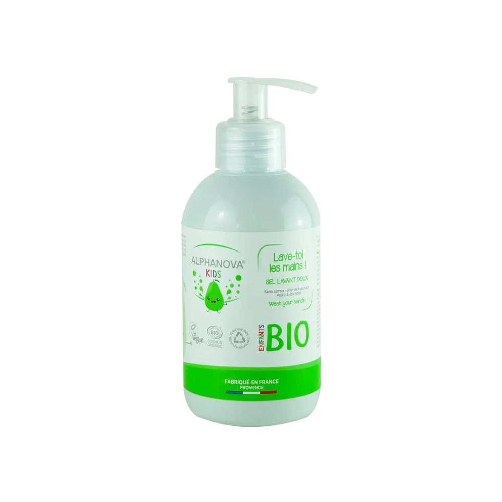 Alphanova Kids Gel lavamanos suave Pera 250 ml