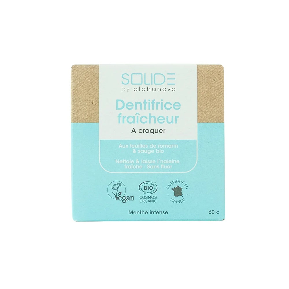 Alphanova Sólido Pasta dentífrica fresca x60