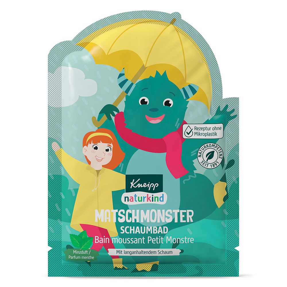 Kneipp Nature Kids Baño de burbujas Petit Monstre Menthe 40 ml