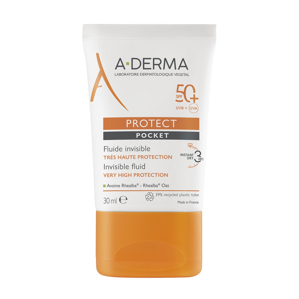 A-Derma Fluido invisible 50+ Pocket
