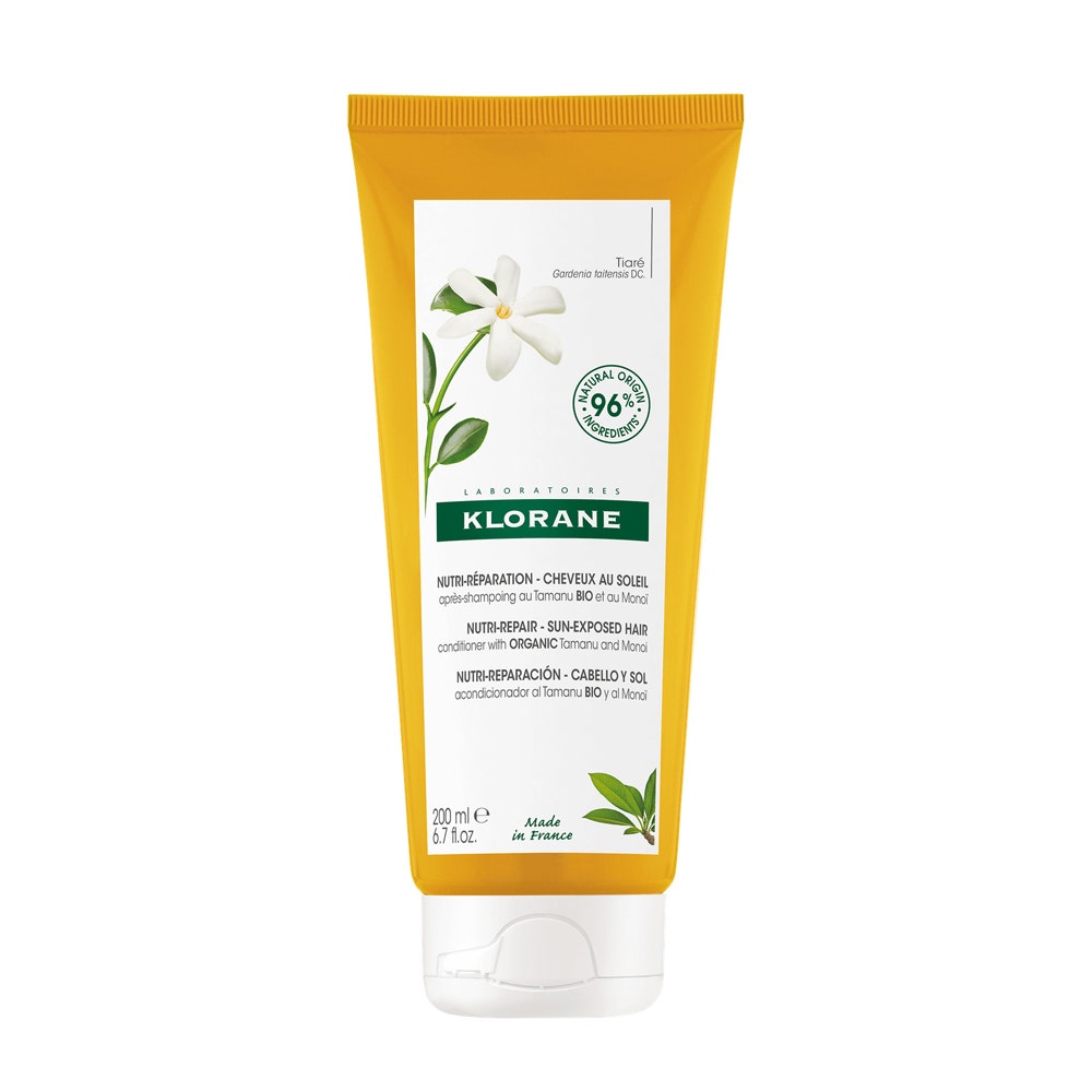 Klorane Acondicionador de Tamanu y Monoï BIO Cabello expuesto al sol