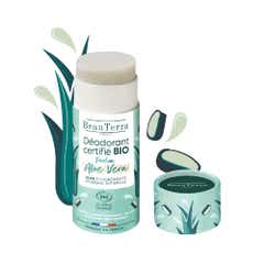 Beauterra Desodorante en barra de aloe vera ecológico 50g