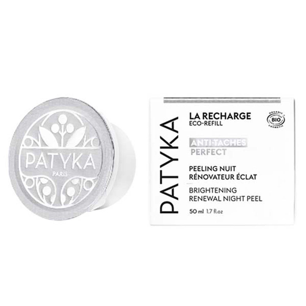Patyka Antimanchas Perfect Recambio de Exfoliante de Noche Renovador de Resplandor Orgánico 50 ml