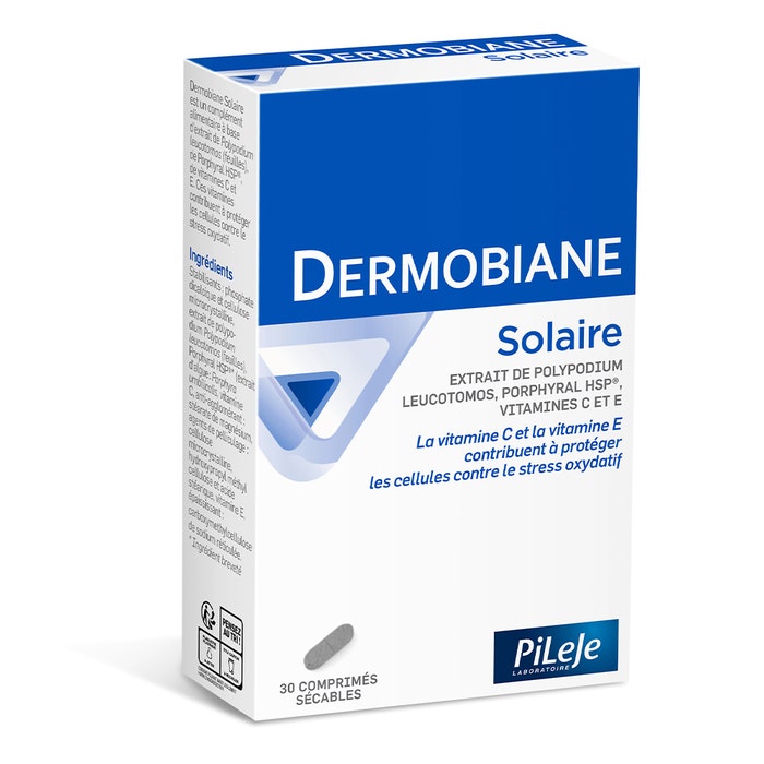 Pileje Dermobiane Dermobiane solar 30 comprimidos