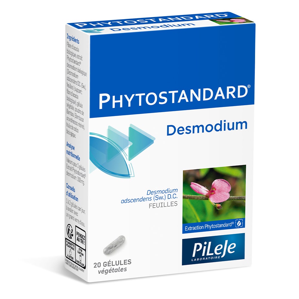 Pileje Phytostandard Desmodium ecológico 20 cápsulas