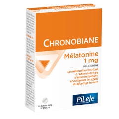 Pileje Chronobiane Chronobiane Melatonina 30 Comprimidos 30 comprimés