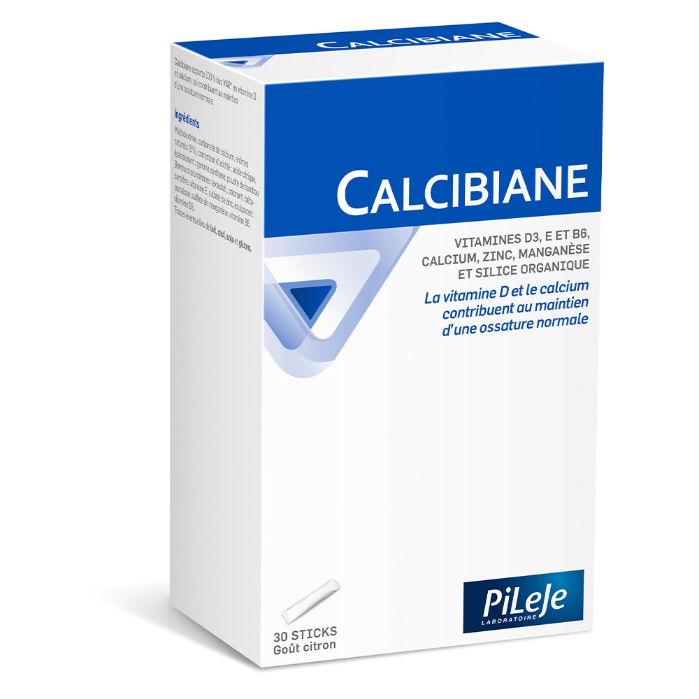 Pileje Omegabiane Calcibiane 30 Sobres De 5g