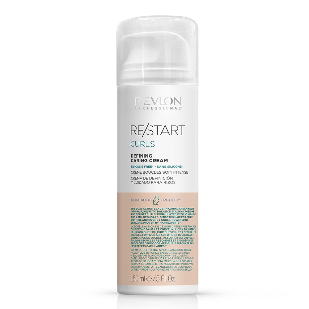 Revlon Professional Crema para rizos de cuidado intensivo sin aclarado Curl 150 ml
