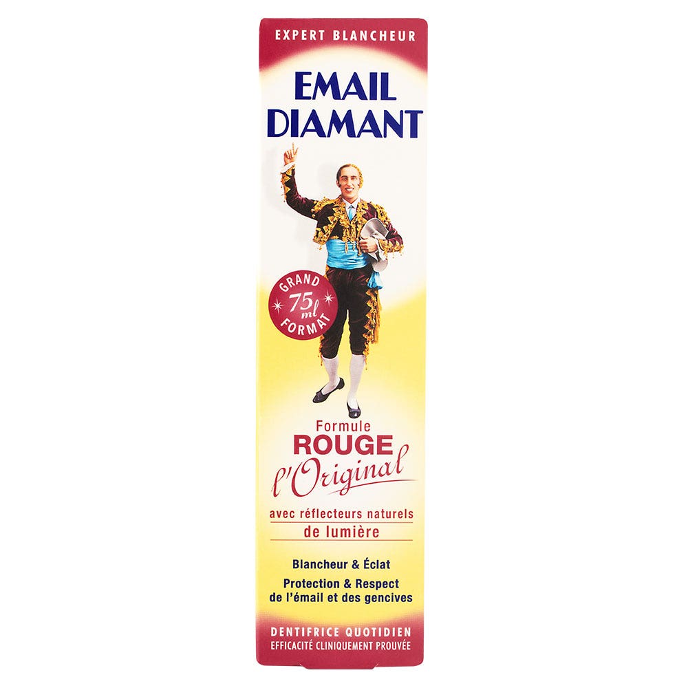 Email Diamant Pasta dentífrica Original fórmula roja 75 ml