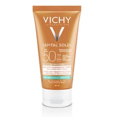 Vichy Capital Soleil Bb Cream Solar Con Color Natural Antibrillos Spf50 50ml