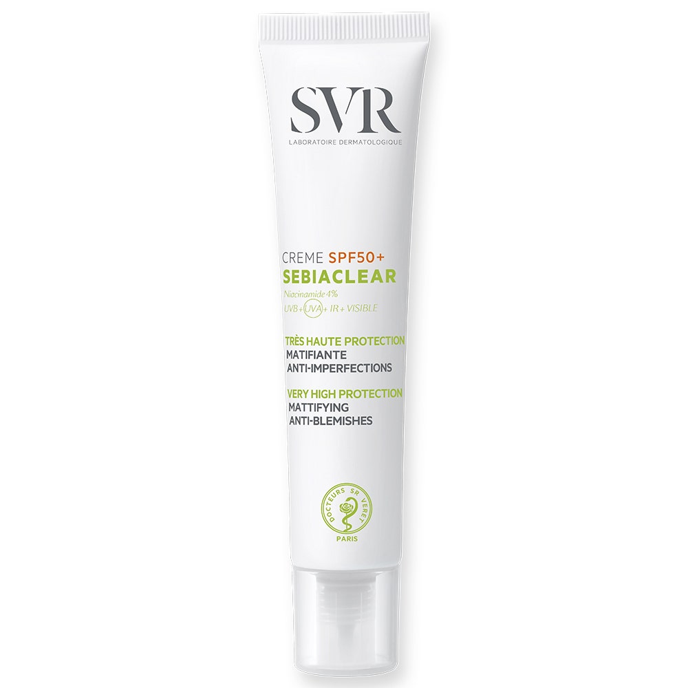 Svr Sebiaclear Crema SPF50 Alta Protección Solar Matificante 40ml