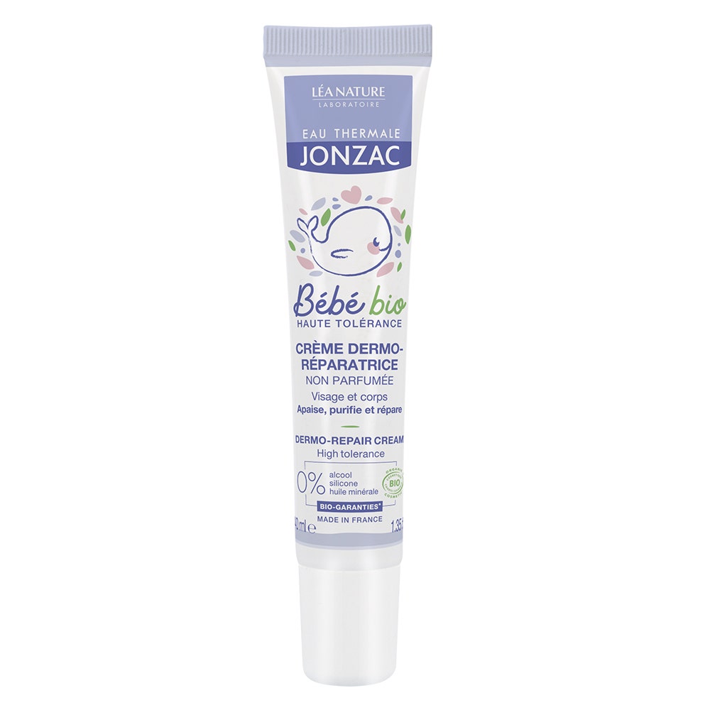 Eau thermale Jonzac Bebé Crema dermo-reparadora bio bebé rostro y cuerpo 40 ml
