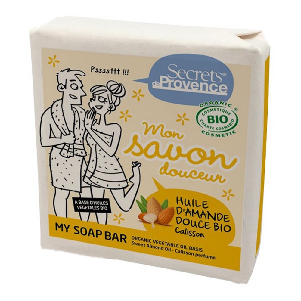 Secrets de Provence Jabón aceite de almendra dulce perfume calisson 100 g