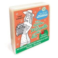Secrets de Provence Pastilla de jabón Romero de tomate y romero 100g